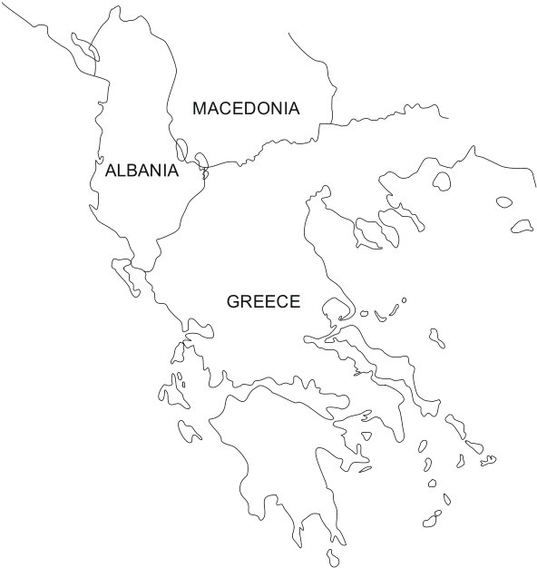 ALBANIA MACEDONIA GREECE