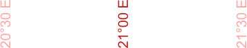 21°00 E 20°30 E 21°30 E