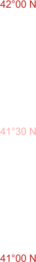 42°00 N 41°00 N 41°30 N